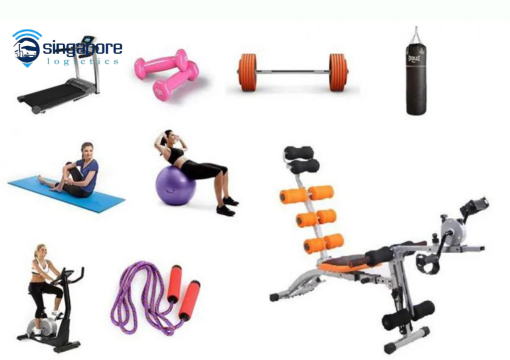 Dịch vụ vận chuyển đồ tập đi Singapore