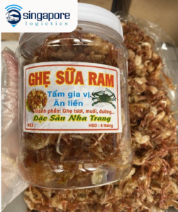 Gửi Ghẹ Sữa Ram Đi Singapore Giá Rẻ